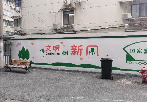 武汉社区墙绘